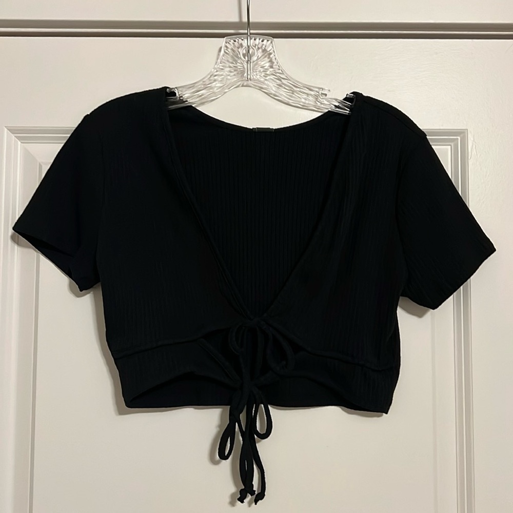 Black Wild Fable Women’s Crop Top - Medium